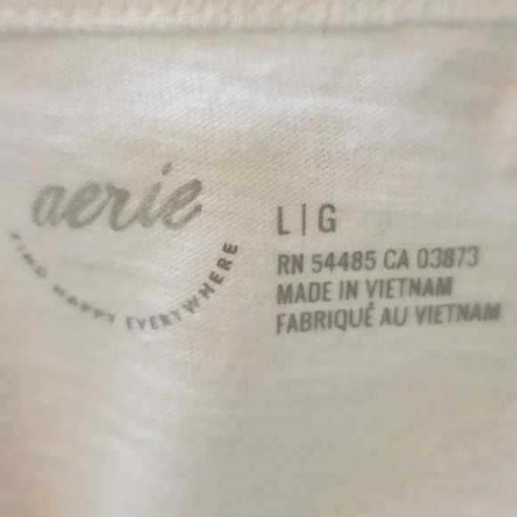 NWT || AERIE || Wrap back T - Picture 5 of 5